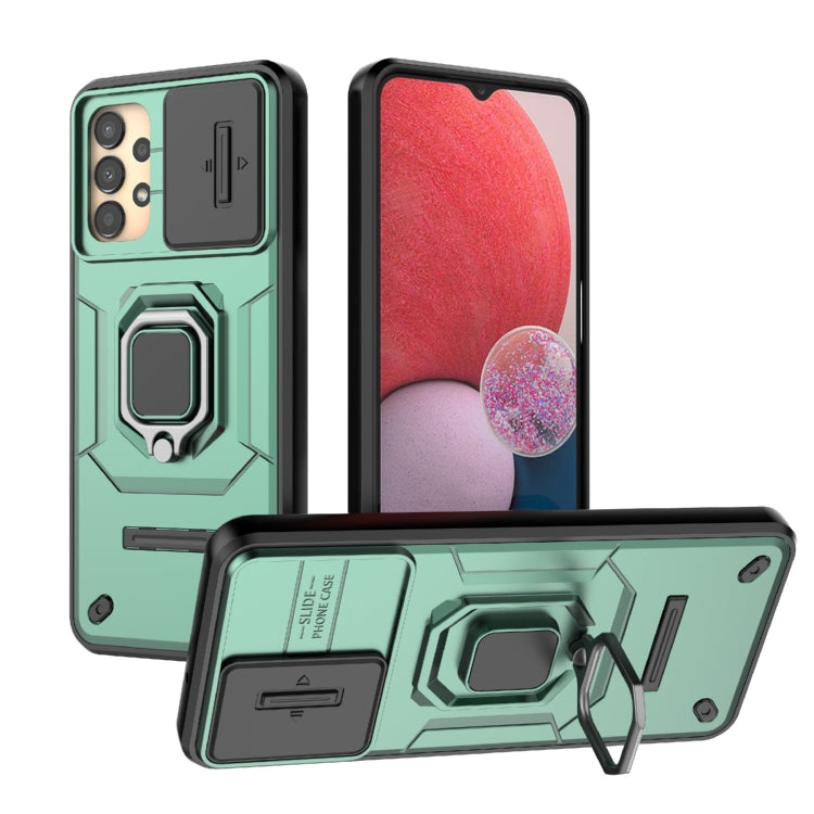 Custodia per telefono antiurto scorrevole Camshield TPU + PC con supporto, For Samsung Galaxy A14 5G, For Samsung Galaxy A13 4G, For Samsung Galaxy A13 5G