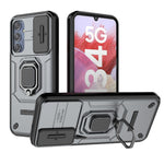 Custodia per telefono antiurto scorrevole Camshield TPU + PC con supporto, For Samsung Galaxy M34 5G India, For Samsung Galaxy A25 5G, For Samsung Galaxy A24 5G, For Samsung Galaxy A34 5G