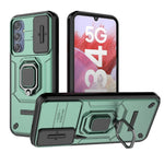 Custodia per telefono antiurto scorrevole Camshield TPU + PC con supporto, For Samsung Galaxy M34 5G India, For Samsung Galaxy A25 5G, For Samsung Galaxy A24 5G, For Samsung Galaxy A34 5G