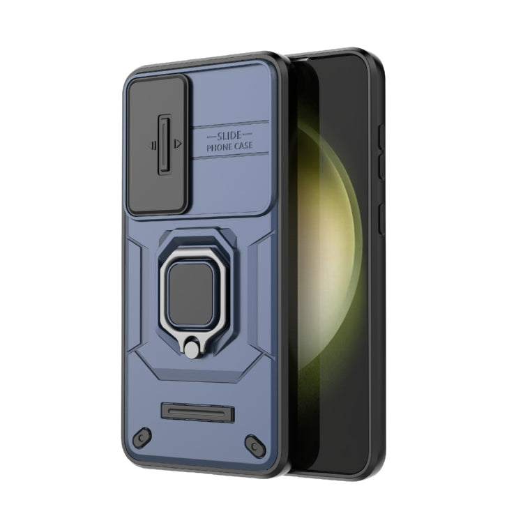 Custodia per telefono antiurto scorrevole Camshield TPU + PC con supporto, For Samsung Galaxy A35 5G, For Samsung Galaxy S24 Ultra 5G, For Samsung Galaxy S24+ 5G, For Samsung Galaxy S24 5G