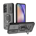 Custodia per telefono antiurto scorrevole Camshield TPU + PC con supporto, For Samsung Galaxy M55 5G, For Samsung Galaxy M15 5G, For Samsung Galaxy A15 5G, For Samsung Galaxy A55 5G