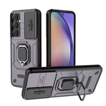 Custodia per telefono antiurto scorrevole Camshield TPU + PC con supporto, For Samsung Galaxy M55 5G, For Samsung Galaxy M15 5G, For Samsung Galaxy A15 5G, For Samsung Galaxy A55 5G
