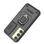 Custodia per telefono antiurto scorrevole Camshield TPU + PC con supporto, For Samsung Galaxy A35 5G, For Samsung Galaxy S24 Ultra 5G, For Samsung Galaxy S24+ 5G, For Samsung Galaxy S24 5G