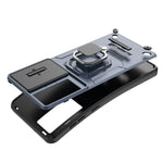 Custodia per telefono antiurto scorrevole Camshield TPU + PC con supporto, For Samsung Galaxy M55 5G, For Samsung Galaxy M15 5G, For Samsung Galaxy A15 5G, For Samsung Galaxy A55 5G
