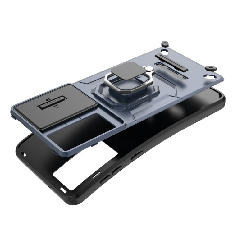 Custodia per telefono antiurto scorrevole Camshield TPU + PC con supporto, For Samsung Galaxy M55 5G, For Samsung Galaxy M15 5G, For Samsung Galaxy A15 5G, For Samsung Galaxy A55 5G