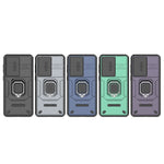 Custodia per telefono antiurto scorrevole Camshield TPU + PC con supporto, For Samsung Galaxy M55 5G, For Samsung Galaxy M15 5G, For Samsung Galaxy A15 5G, For Samsung Galaxy A55 5G