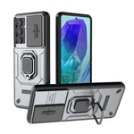 Custodia per telefono antiurto scorrevole Camshield TPU + PC con supporto, For Samsung Galaxy M55 5G, For Samsung Galaxy M15 5G, For Samsung Galaxy A15 5G, For Samsung Galaxy A55 5G