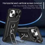 Custodia per telefono PC ibrida Camshield Robot TPU, For iPhone 14, For iPhone 14 Pro, For iPhone 14 Pro Max, For iPhone 13 Pro Max