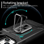 Custodia per telefono PC ibrida Camshield Robot TPU, For iPhone 14, For iPhone 14 Pro, For iPhone 14 Pro Max, For iPhone 13 Pro Max