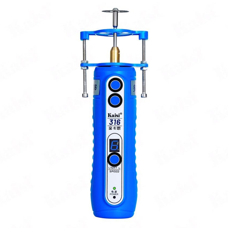 Kaisi 316-B Dispositivo di rimozione della colla per smalto elettrico con regolazione integrata con luce a LED, 316-B
