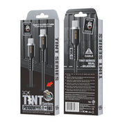 WK WDC-11 Cavo dati in silicone da USB-C/tipo-C a USB-C/tipo-C da 100 W, lunghezza: 1,2 m, WDC-11