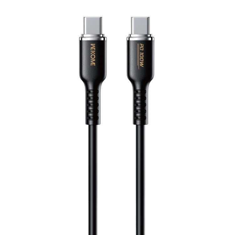 WK WDC-11 Cavo dati in silicone da USB-C/tipo-C a USB-C/tipo-C da 100 W, lunghezza: 1,2 m, WDC-11