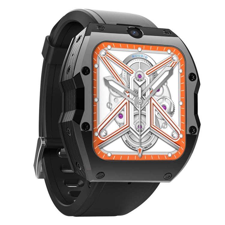 Modello X 1,99 pollici IP68 Impermeabile Android 9.0 4G Dual Camera Ceramics Smart Watch, 2GB+16GB, 4GB+128GB