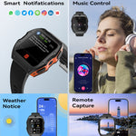 Modello X 1,99 pollici IP68 Impermeabile Android 9.0 4G Dual Camera Ceramics Smart Watch, 2GB+16GB, 4GB+128GB