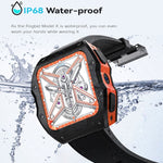 Modello X 1,99 pollici IP68 Impermeabile Android 9.0 4G Dual Camera Ceramics Smart Watch, 2GB+16GB, 4GB+128GB