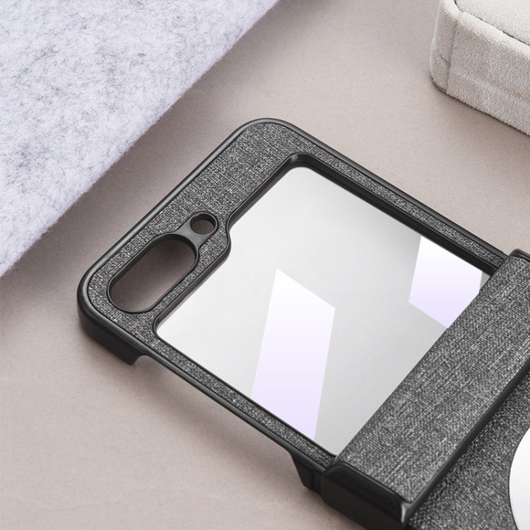 Custodia per telefono integrata con schermo posteriore magnetico MagSafe, For Samsung Galaxy Z Flip6 / Flip7 FE, For Samsung Galaxy Z Flip5