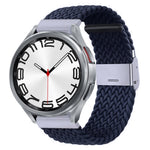 Cinturino per orologio con fibbia in metallo intrecciato in nylon, For Samsung Galaxy Watch 6 / 6 Classic