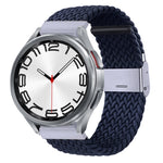 Cinturino per orologio con fibbia in metallo intrecciato in nylon, For Samsung Galaxy Watch 6 / 6 Classic