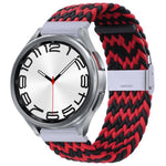 Cinturino per orologio con fibbia in metallo intrecciato in nylon, For Samsung Galaxy Watch 6 / 6 Classic