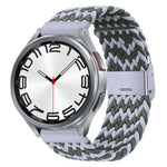 Cinturino per orologio con fibbia in metallo intrecciato in nylon, For Samsung Galaxy Watch 6 / 6 Classic