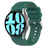 Cinturino in silicone in pelle, For Samsung Galaxy Watch 6 / 6 Classic