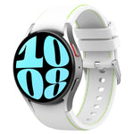 Cinturino in silicone in pelle, For Samsung Galaxy Watch 6 / 6 Classic