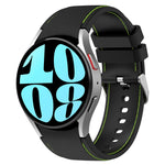Cinturino in silicone in pelle, For Samsung Galaxy Watch 6 / 6 Classic