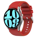 Cinturino in silicone in pelle, For Samsung Galaxy Watch 6 / 6 Classic