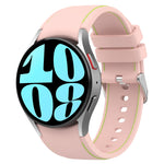 Cinturino in silicone in pelle, For Samsung Galaxy Watch 6 / 6 Classic
