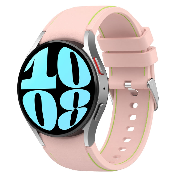 Cinturino in silicone in pelle, For Samsung Galaxy Watch 6 / 6 Classic