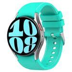 Cinturino in silicone in pelle, For Samsung Galaxy Watch 6 / 6 Classic