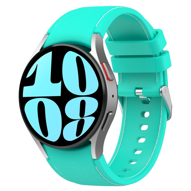 Cinturino in silicone in pelle, For Samsung Galaxy Watch 6 / 6 Classic
