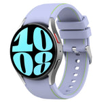 Cinturino in silicone in pelle, For Samsung Galaxy Watch 6 / 6 Classic
