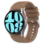 Cinturino in silicone in pelle, For Samsung Galaxy Watch 6 / 6 Classic