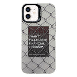 Custodia protettiva per telefono per PC serie argento elettrolitico, For iPhone 12