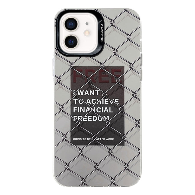 Custodia protettiva per telefono per PC serie argento elettrolitico, For iPhone 12