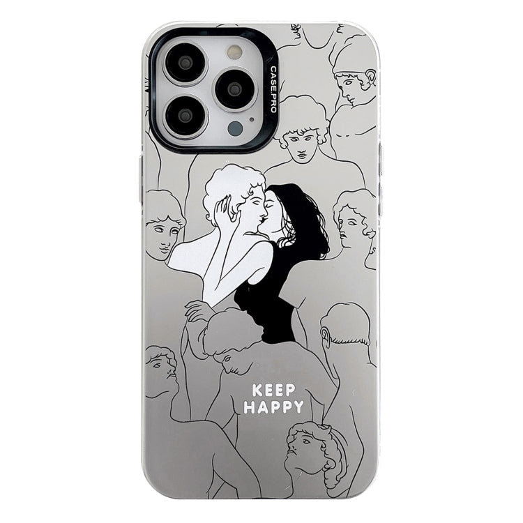 Custodia protettiva per telefono per PC serie argento elettrolitico, For iPhone 12 Pro Max