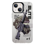 Custodia protettiva per telefono per PC serie argento elettrolitico, For iPhone 14