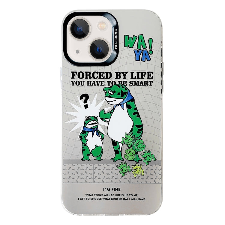 Custodia protettiva per telefono per PC serie argento elettrolitico, For iPhone 14