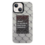 Custodia protettiva per telefono per PC serie argento elettrolitico, For iPhone 14