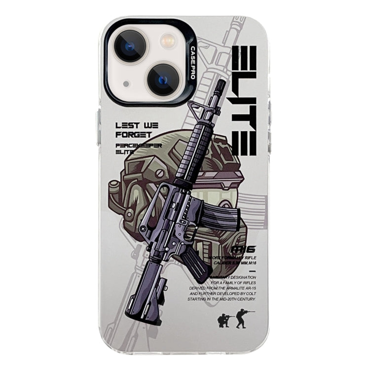 Custodia protettiva per telefono per PC serie argento elettrolitico, For iPhone 15
