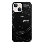 Custodia protettiva per telefono per PC serie argento elettrolitico, For iPhone 15