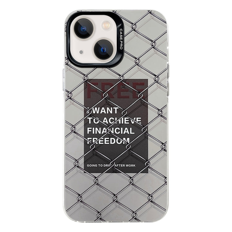 Custodia protettiva per telefono per PC serie argento elettrolitico, For iPhone 15