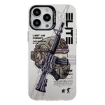 Custodia protettiva per telefono per PC serie argento elettrolitico, For iPhone 15 Pro