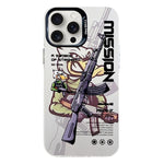 Custodia protettiva per telefono per PC serie argento elettrolitico, For iPhone 16 Pro Max