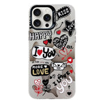 Custodia protettiva per telefono per PC serie argento elettrolitico, For iPhone 16 Pro