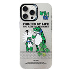 Custodia protettiva per telefono per PC serie argento elettrolitico, For iPhone 16 Pro
