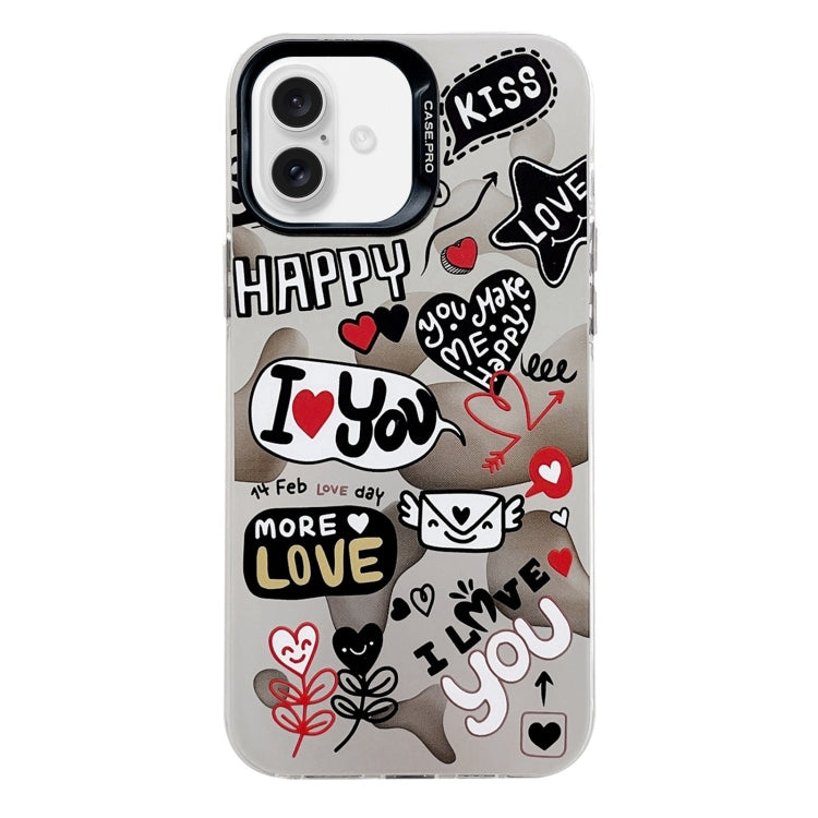 Custodia protettiva per telefono per PC serie argento elettrolitico, For iPhone 16 Plus