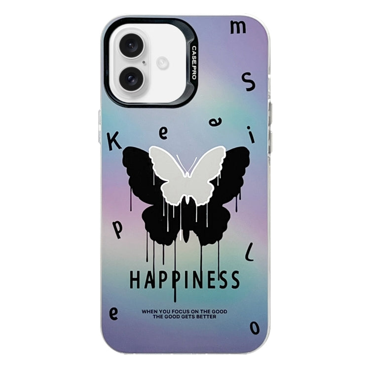 Custodia protettiva per telefono per PC serie argento elettrolitico, For iPhone 16 Plus