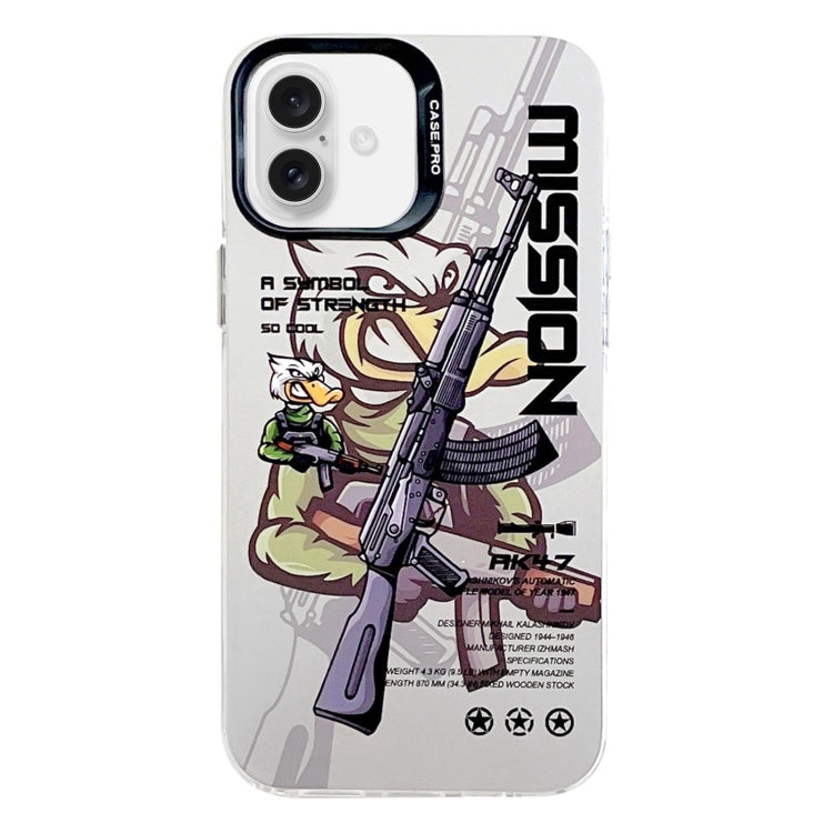 Custodia protettiva per telefono per PC serie argento elettrolitico, For iPhone 16